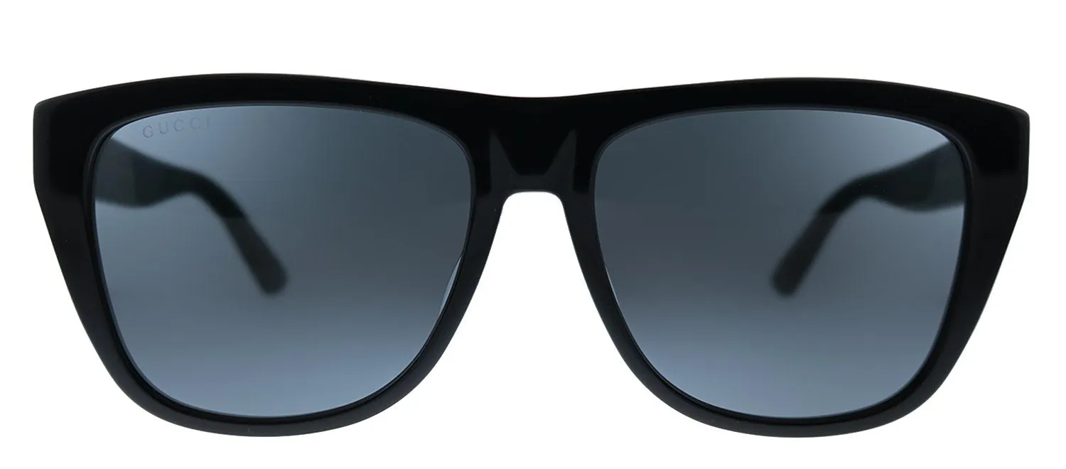 Gucci GG 0926S 001 Square Acetate Black Sunglasses with Grey Lens sold by Gaffos