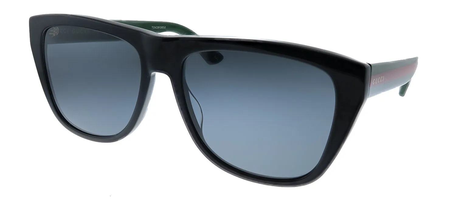 Gucci GG 0926S 001 Square Acetate Black Sunglasses with Grey Lens sold by Gaffos product image thumbnail 2
