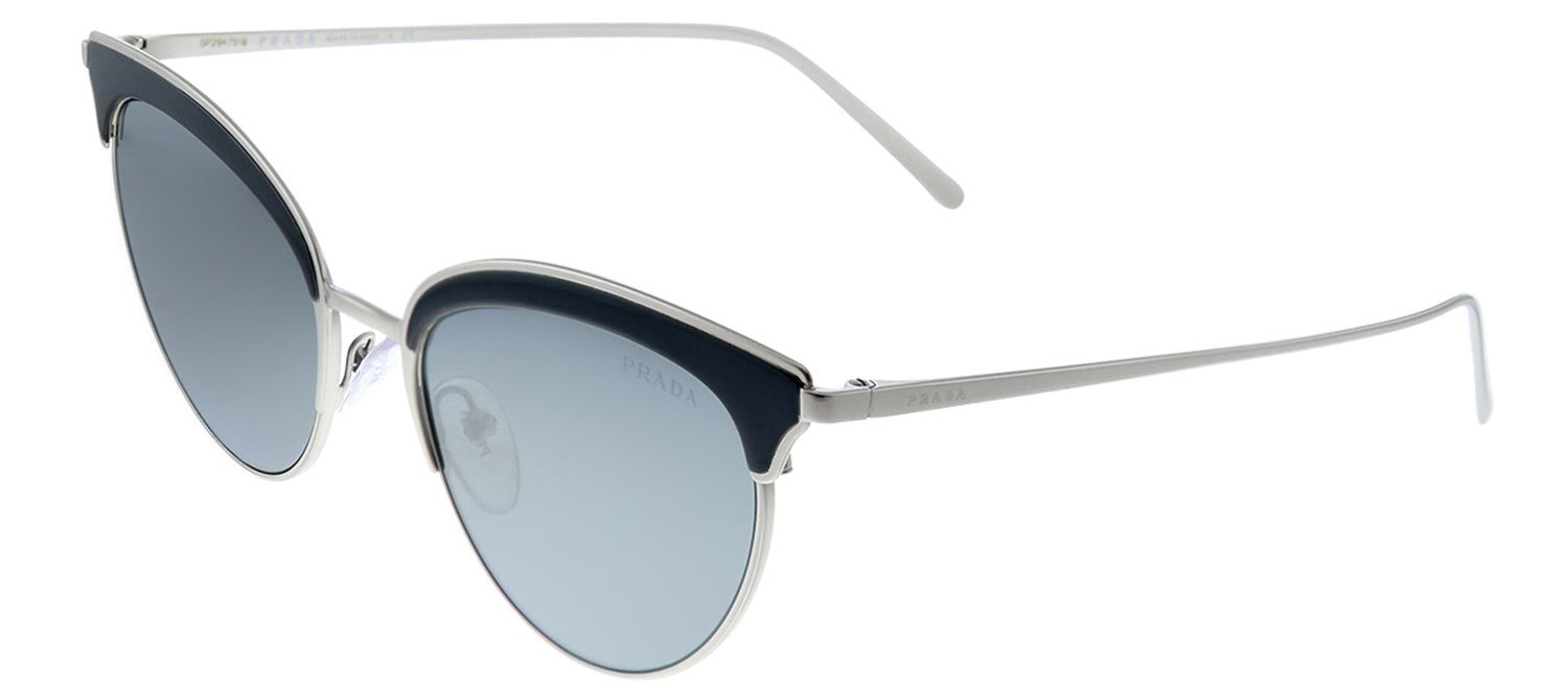 Prada PR 60VS 421407 Cat-Eye Metal Black Sunglasses with Grey Mirror Lens sold by Gaffos product image thumbnail 2