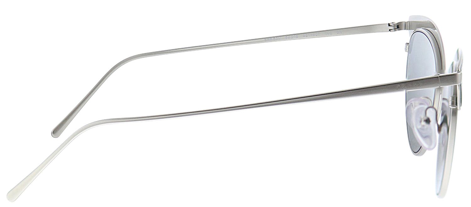 Prada PR 60VS 421407 Cat-Eye Metal Black Sunglasses with Grey Mirror Lens sold by Gaffos product image thumbnail 3