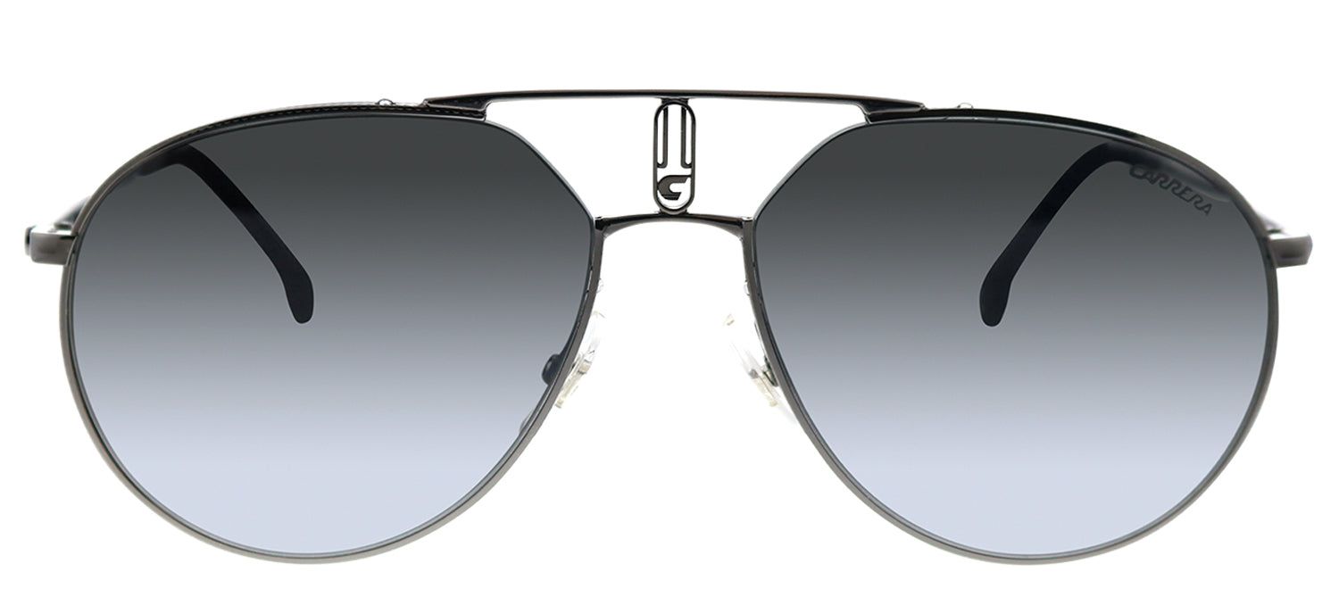 Carrera CA Carrera1025/S KJ1 9O Pilot Metal Grey Sunglasses with Grey Gradient Lens sold by Gaffos