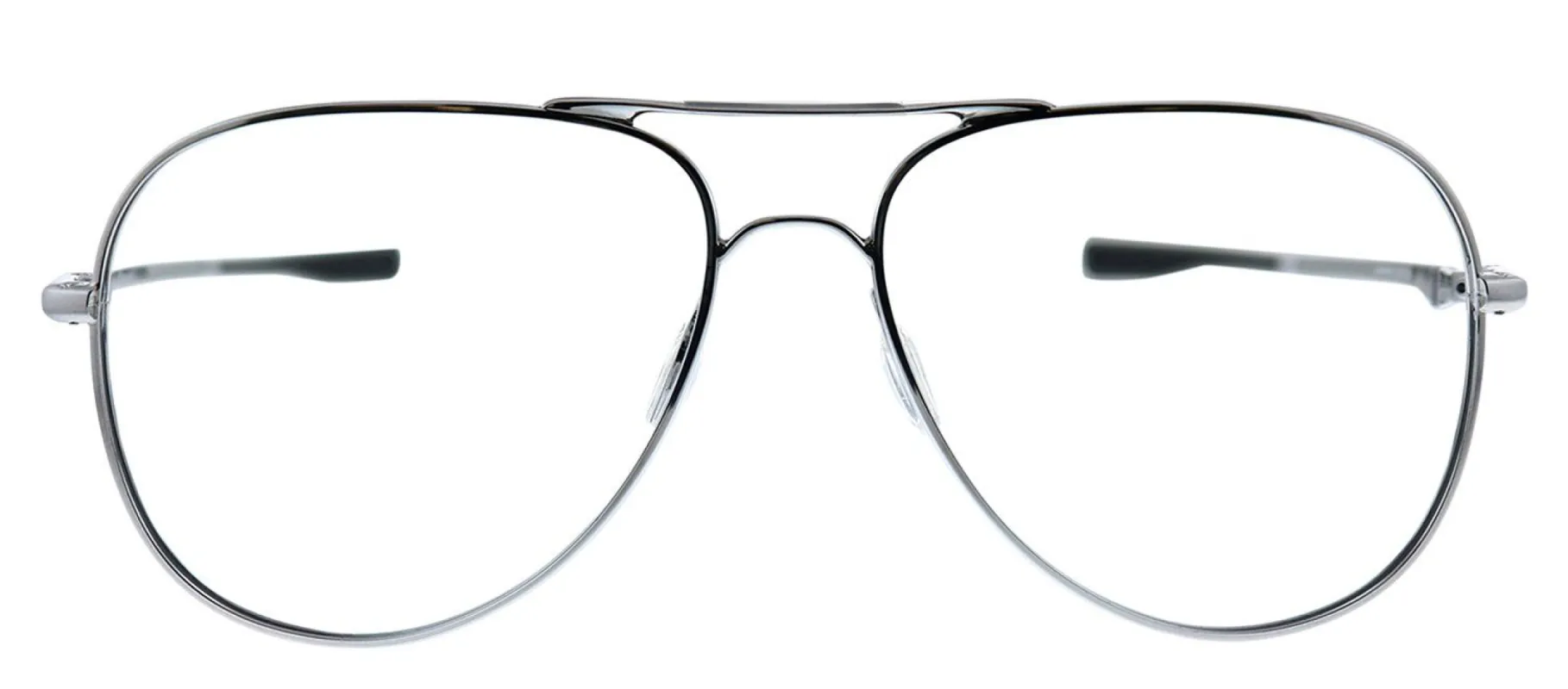 Oakley OO 4119 411910 Aviator Plastic Silver Sunglasses with Blue Polarized Lens sold by Gaffos