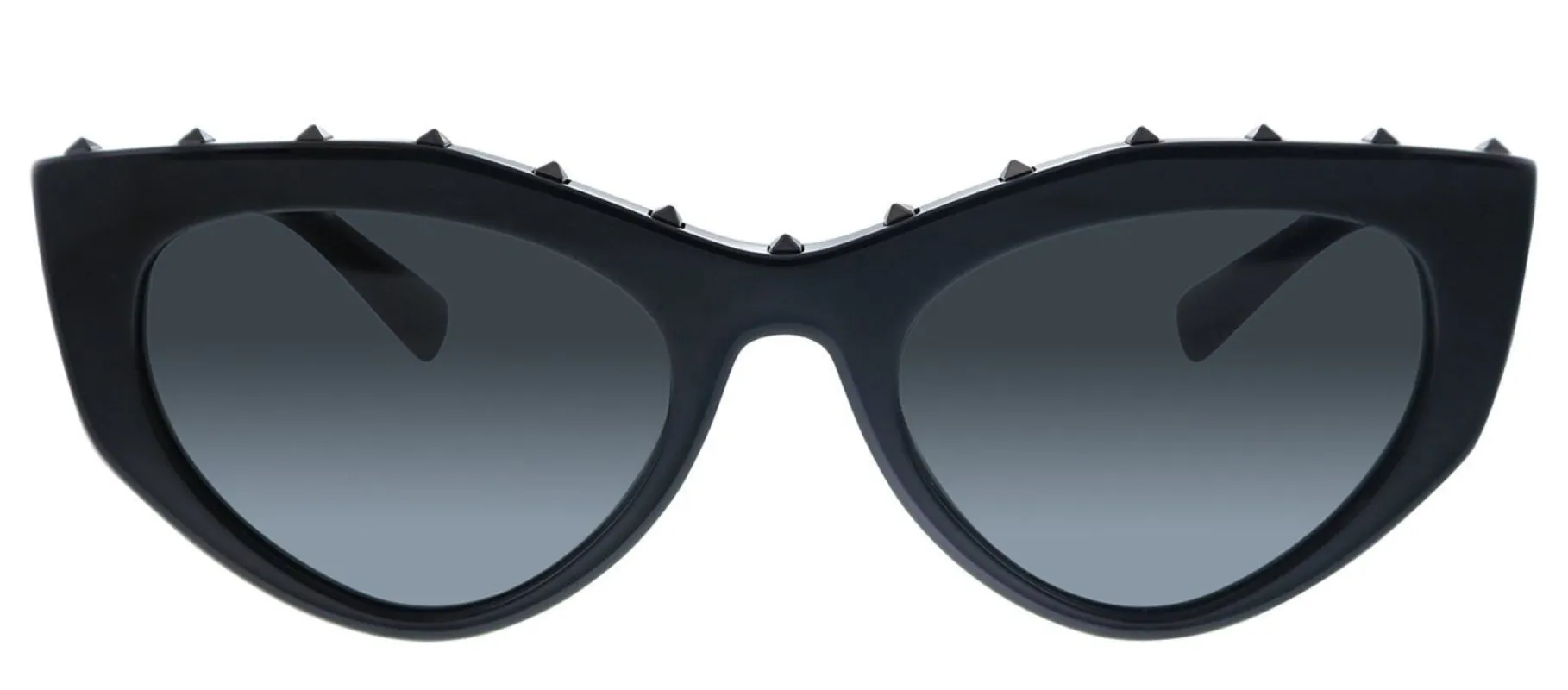 Valentino VA 4060 500187 Cat-Eye Plastic Black Sunglasses with Grey Lens sold by Gaffos