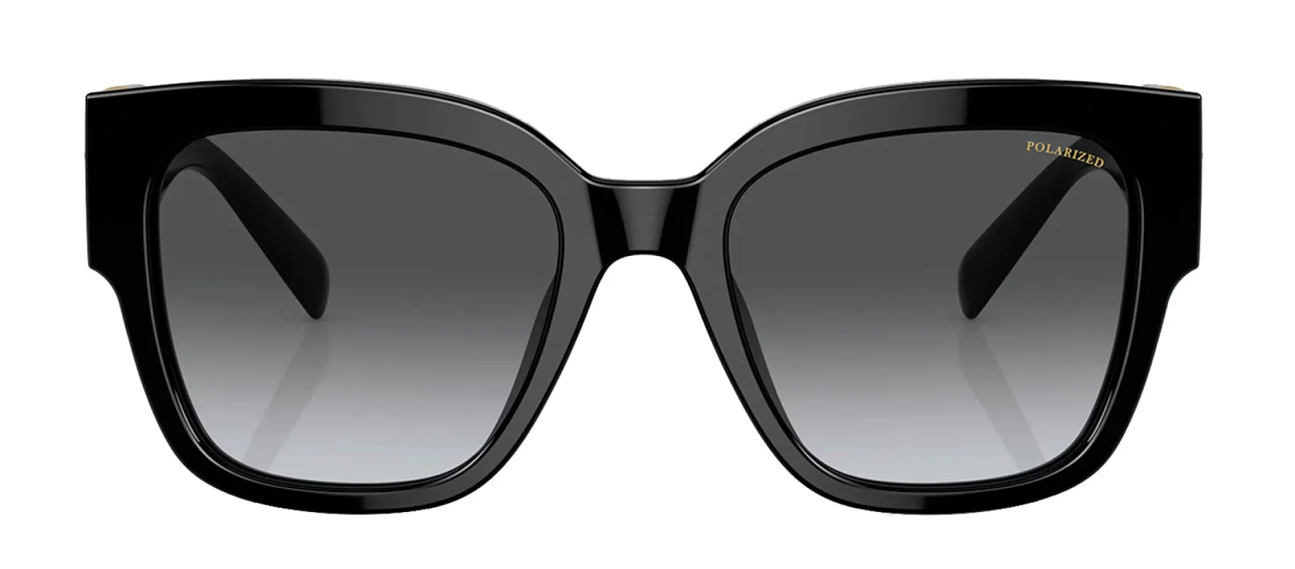 Versace VE 4437U GB1/T3 Square Plastic Black Sunglasses with Grey Gradient Lens sold by Gaffos