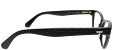 Kate Spade KS Alaysha 7RM Cat-Eye Plastic Black Eyeglasses with Demo Lens sold by Gaffos