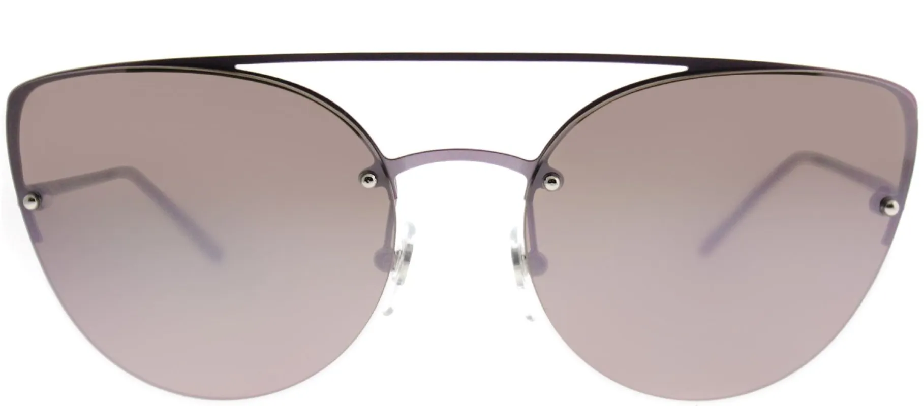 Vogue VO 4074S 50765R Cat-Eye Metal Pink Sunglasses with Pink Mirror Lens sold by Gaffos