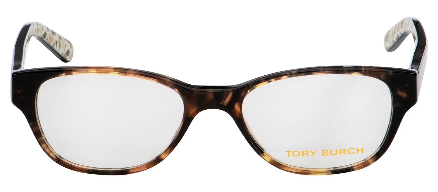 Tory Burch TY 2031 3154 Butterfly Plastic Tortoise Eyeglasses with Logo Stamped Demo Lenses Lens sold by Gaffos