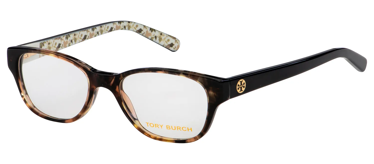 Tory Burch TY 2031 3154 Butterfly Plastic Tortoise Eyeglasses with Logo Stamped Demo Lenses Lens sold by Gaffos product image thumbnail 2