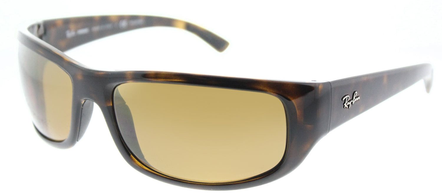 Ray-Ban RB 4283CH 710/A3 Sport Plastic Tortoise/ Havana Sunglasses with Bronze Mirror Chromance Lens sold by Gaffos product image thumbnail 2