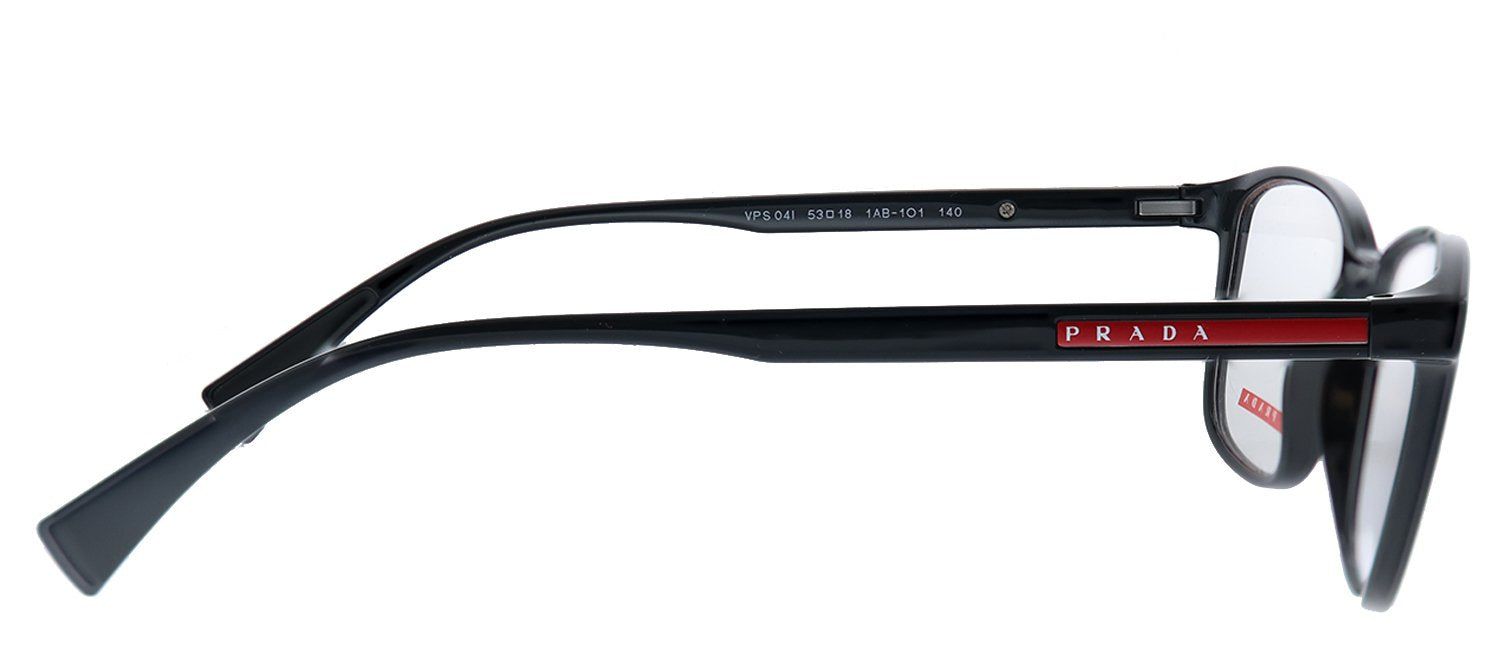 Prada Linea Rossa Lifestyle PS 04IV 1AB1O1 Rectangle Plastic Black Eyeglasses with Demo Lens sold by Gaffos product image thumbnail 3