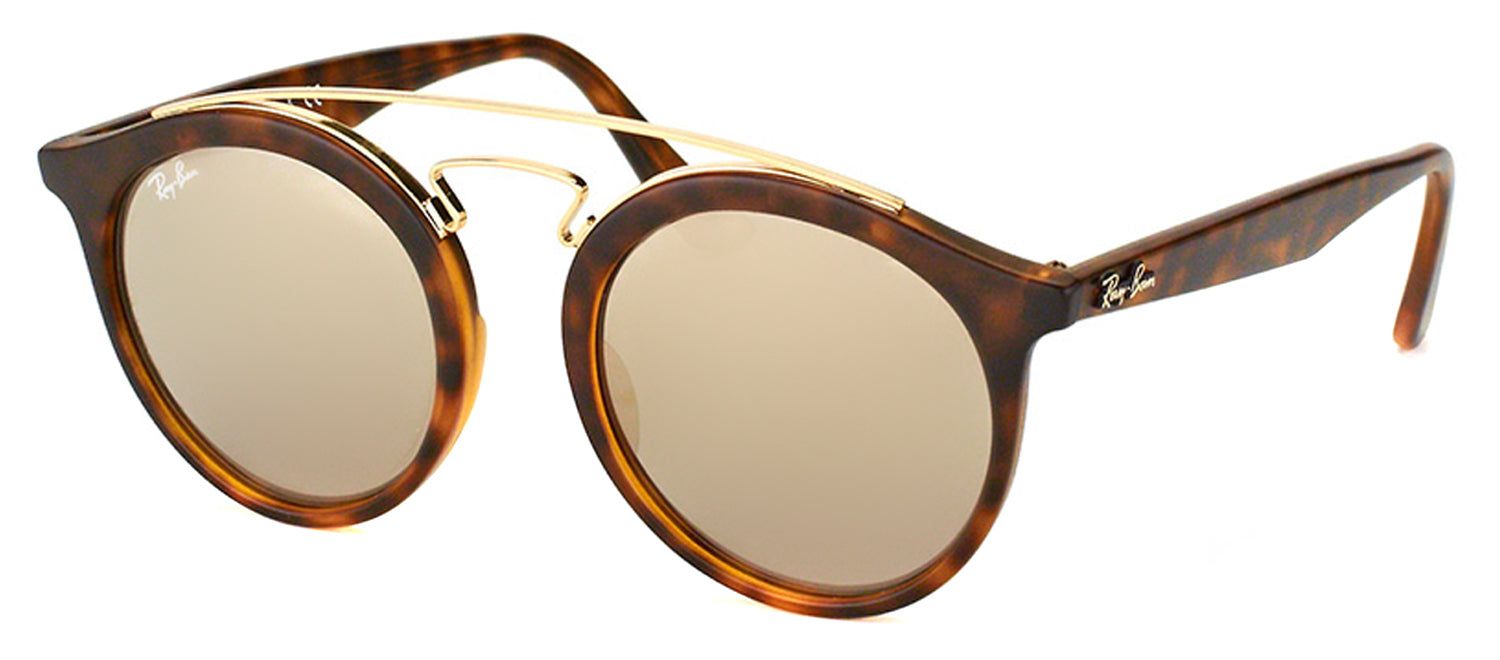 Ray-Ban RB 4256 60925A Fashion Plastic Tortoise/ Havana Sunglasses with Gold Mirror Lens sold by Gaffos product image thumbnail 3