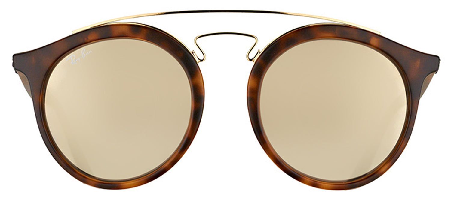 Ray-Ban RB 4256 60925A Fashion Plastic Tortoise/ Havana Sunglasses with Gold Mirror Lens sold by Gaffos product image thumbnail 2