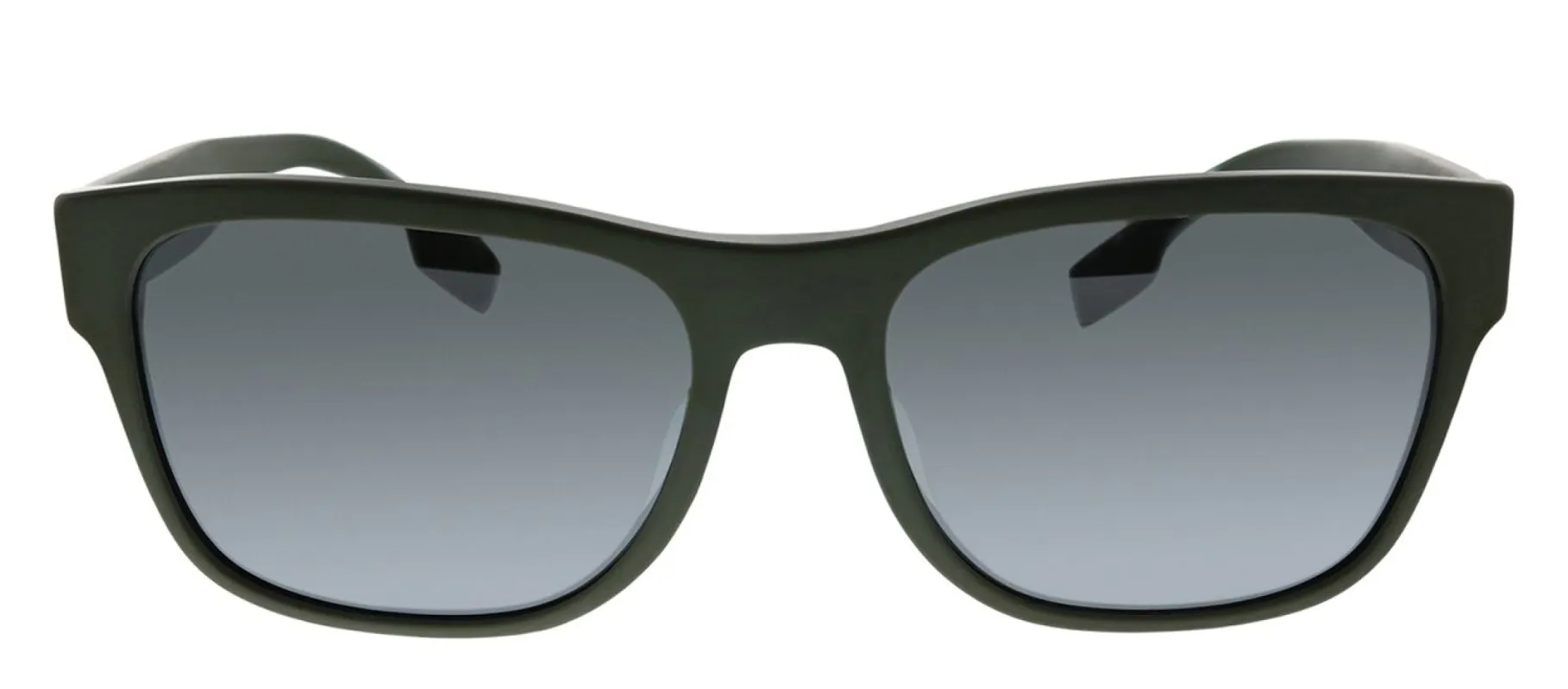 Burberry BE 4309F 38606G Rectangle Plastic Grey Sunglasses with Silver Mirror Lens sold by Gaffos