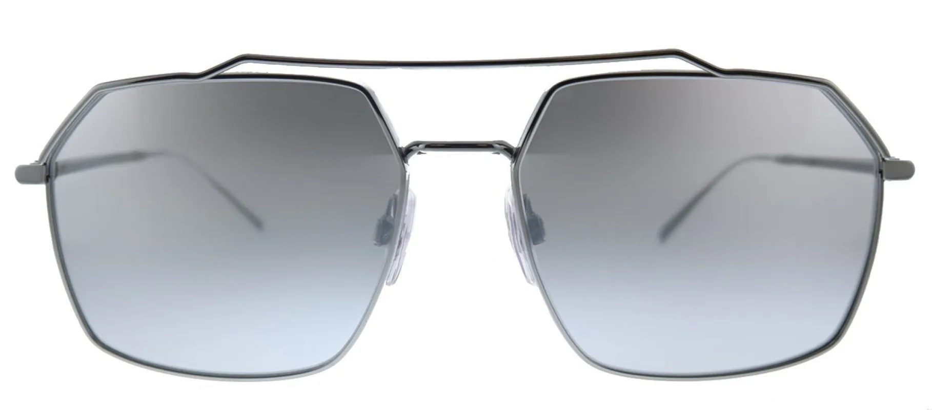 Dolce & Gabbana DG 2250 04/6V Square Metal GunMetal Sunglasses with Grey Gradient Mirrored Lens sold by Gaffos