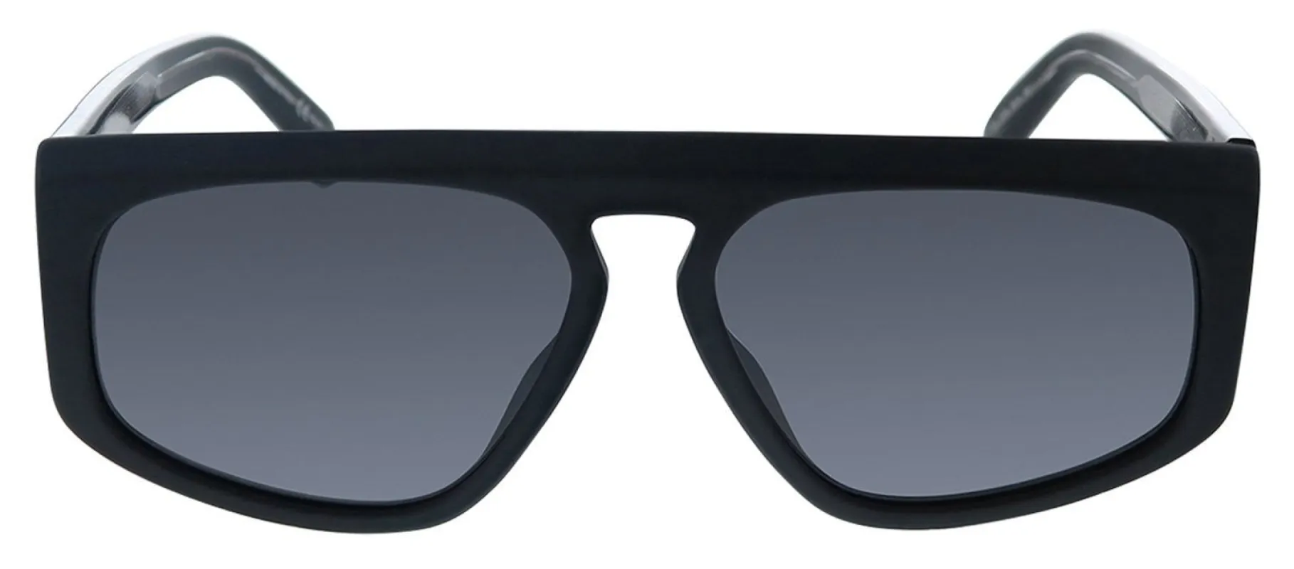 Givenchy GV 7125/S 003 IR Rectangle Plastic Black Sunglasses with Grey Gradient Lens sold by Gaffos