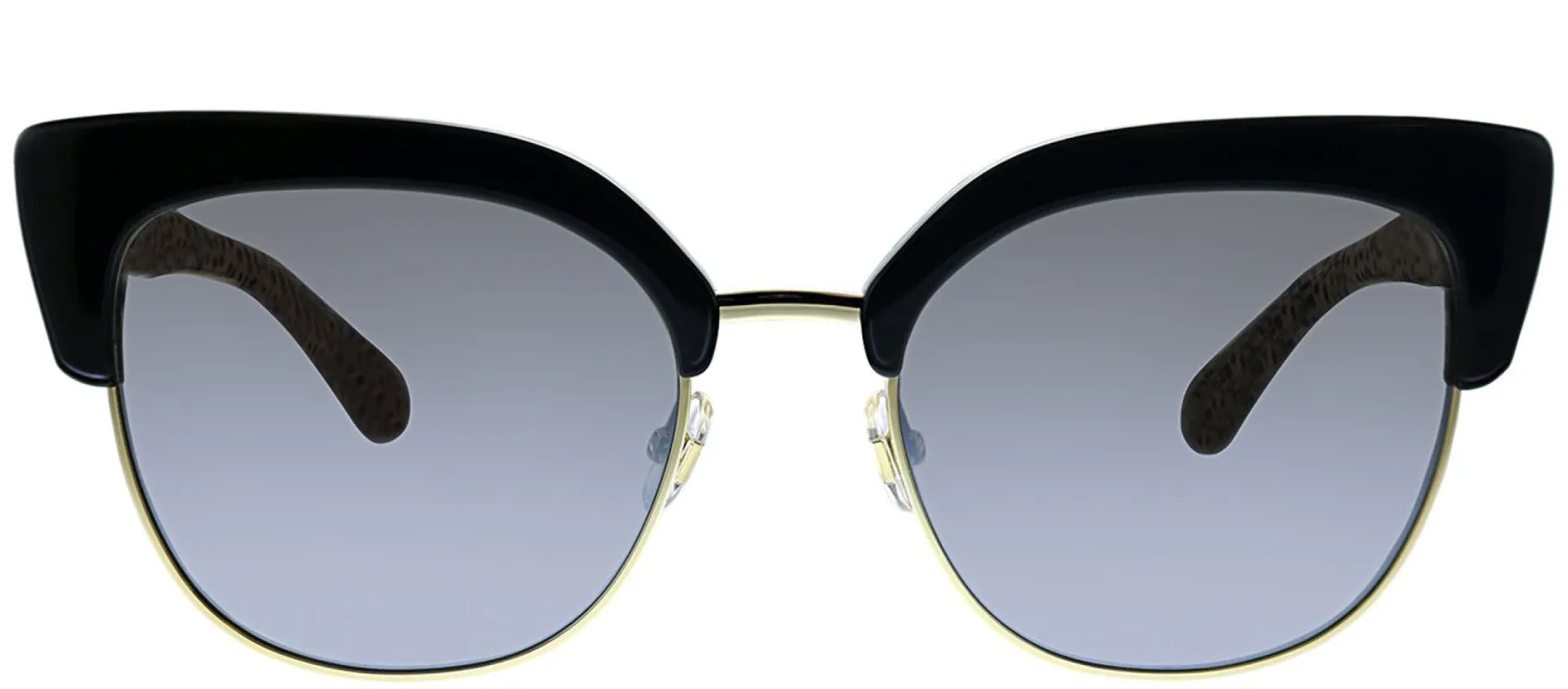 Kate Spade KS Karri UYY Square Metal Black Sunglasses with Silver Mirror Lens sold by Gaffos