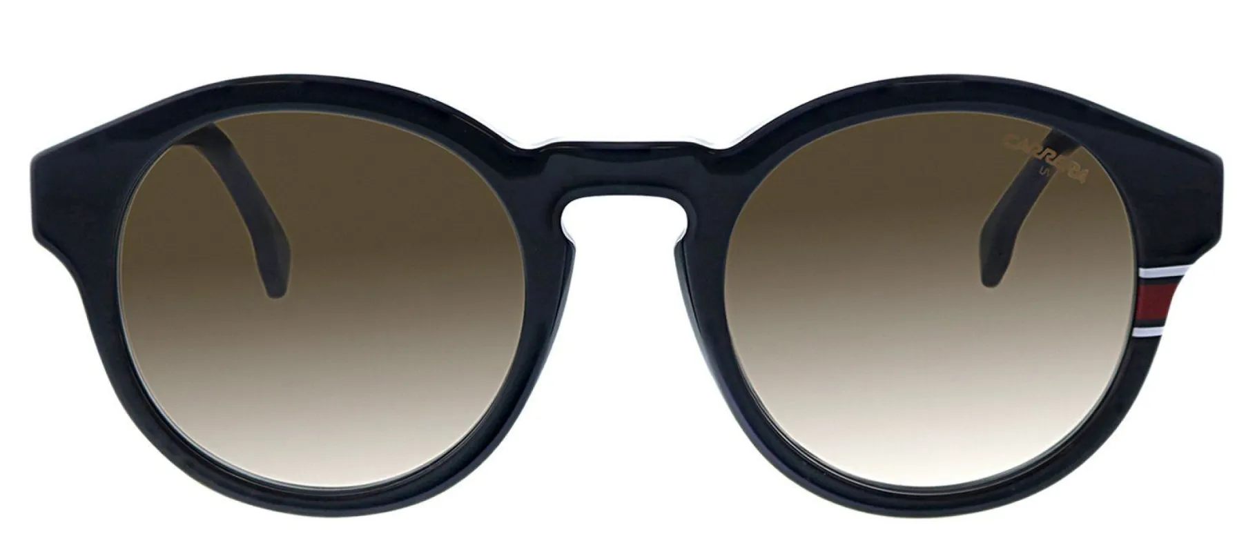 Carrera CA Carrera165 807 Oval Plastic Black Sunglasses with Brown Gradient Lens sold by Gaffos