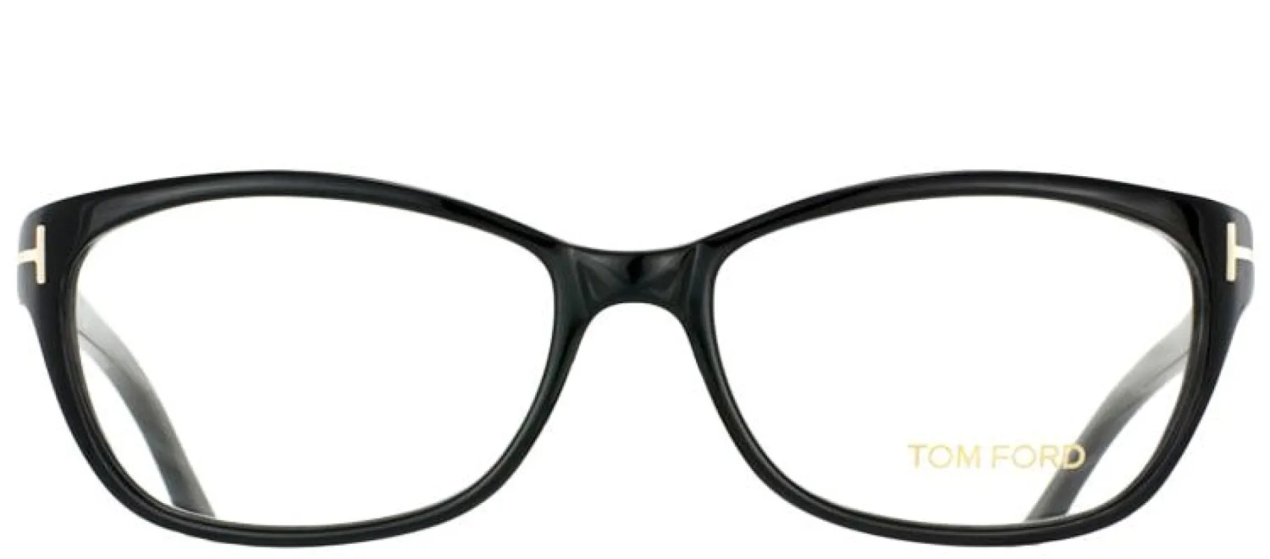 Tom Ford FT 5142 001 Rectangle Plastic Black Eyeglasses with Demo Lens sold by Gaffos