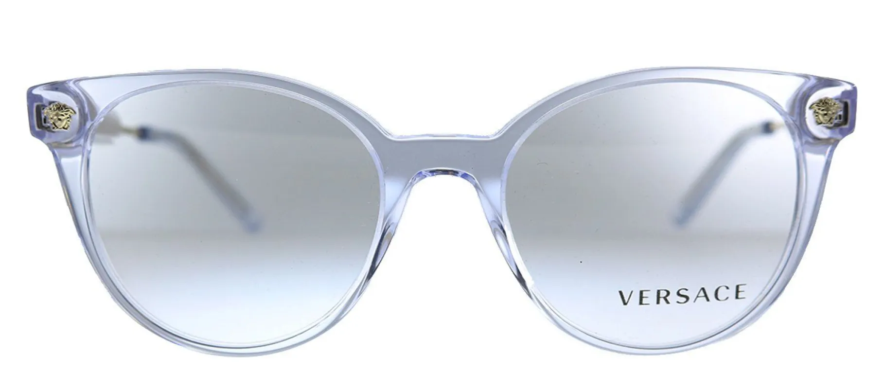 Versace VE 3291 148 Oval Plastic Crystal Eyeglasses with Demo Lens sold by Gaffos