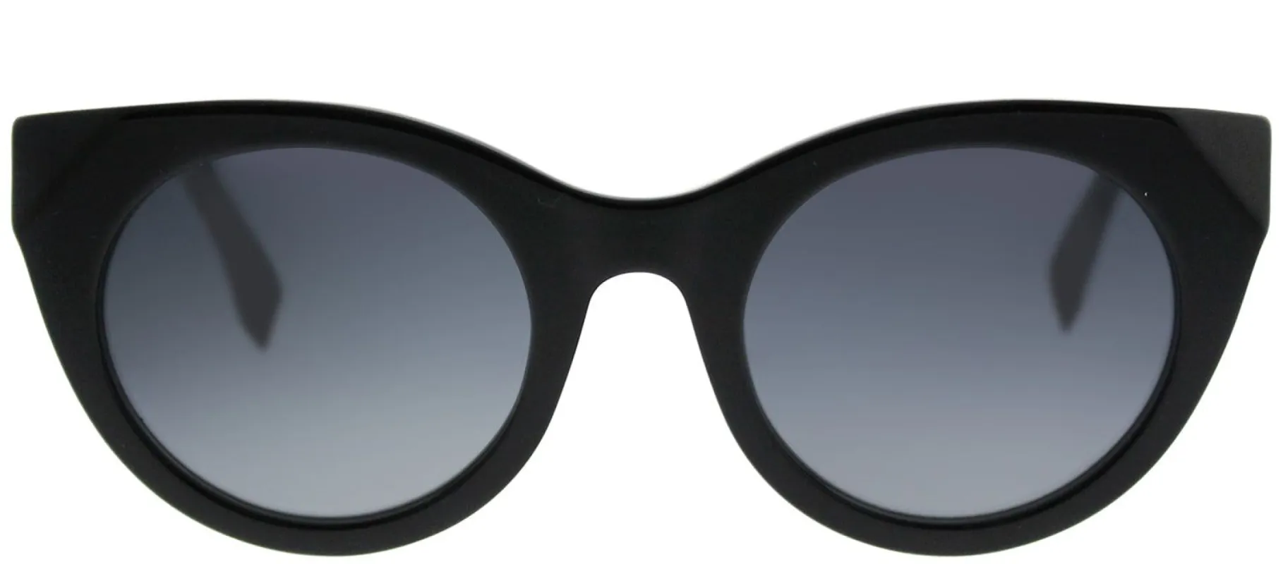 Fendi FF 0203 738 Cat-Eye Plastic Black Sunglasses with Grey Gradient Lens sold by Gaffos