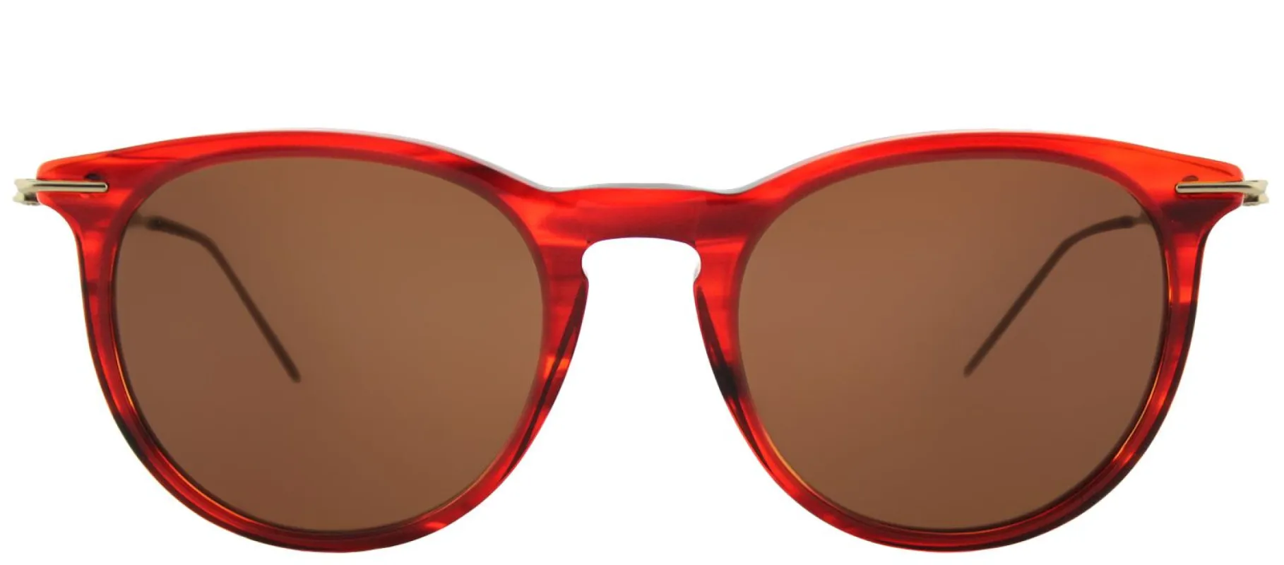 Tomas Maier TM 0006S 007 Round Plastic Tortoise/ Havana Sunglasses with Brown Lens sold by Gaffos