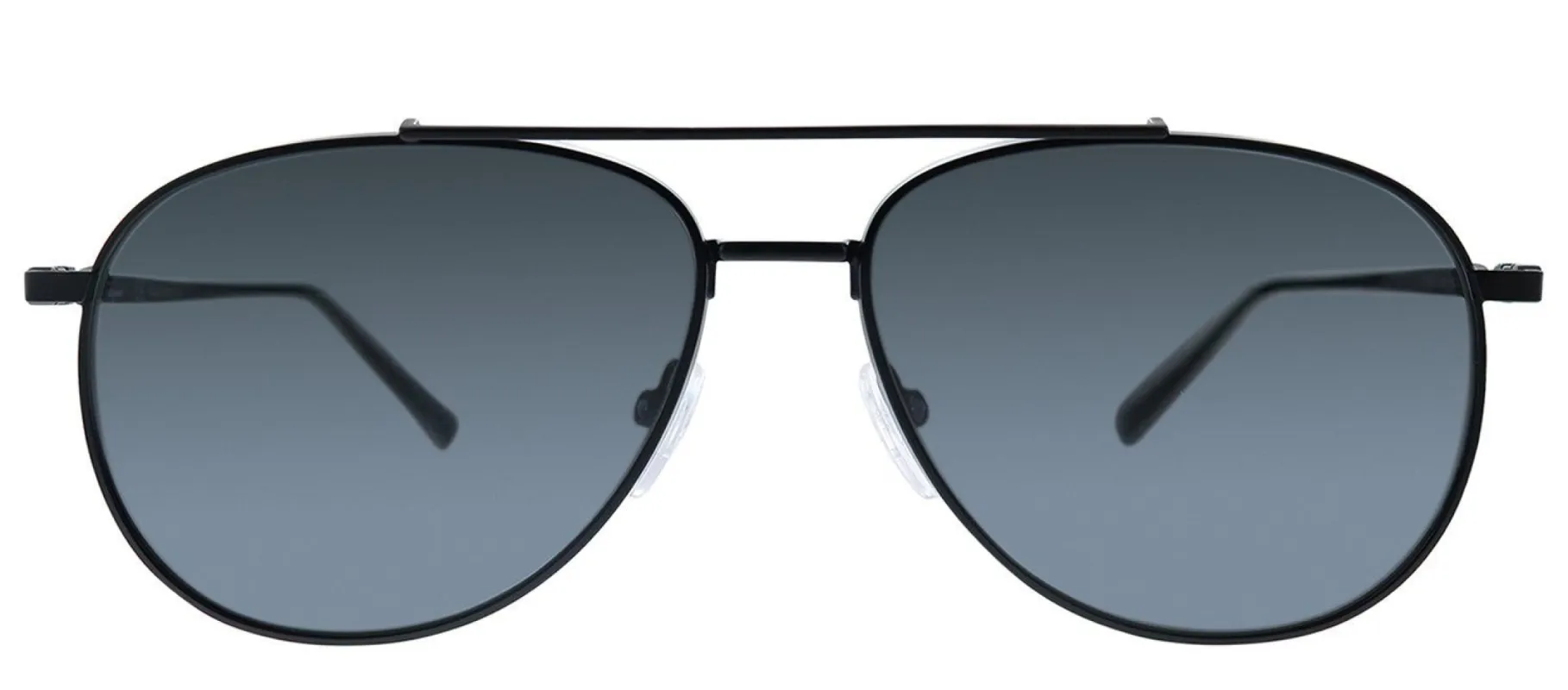 Salvatore Ferragamo SF 201S 002 Aviator Metal Black Sunglasses with Grey Lens sold by Gaffos