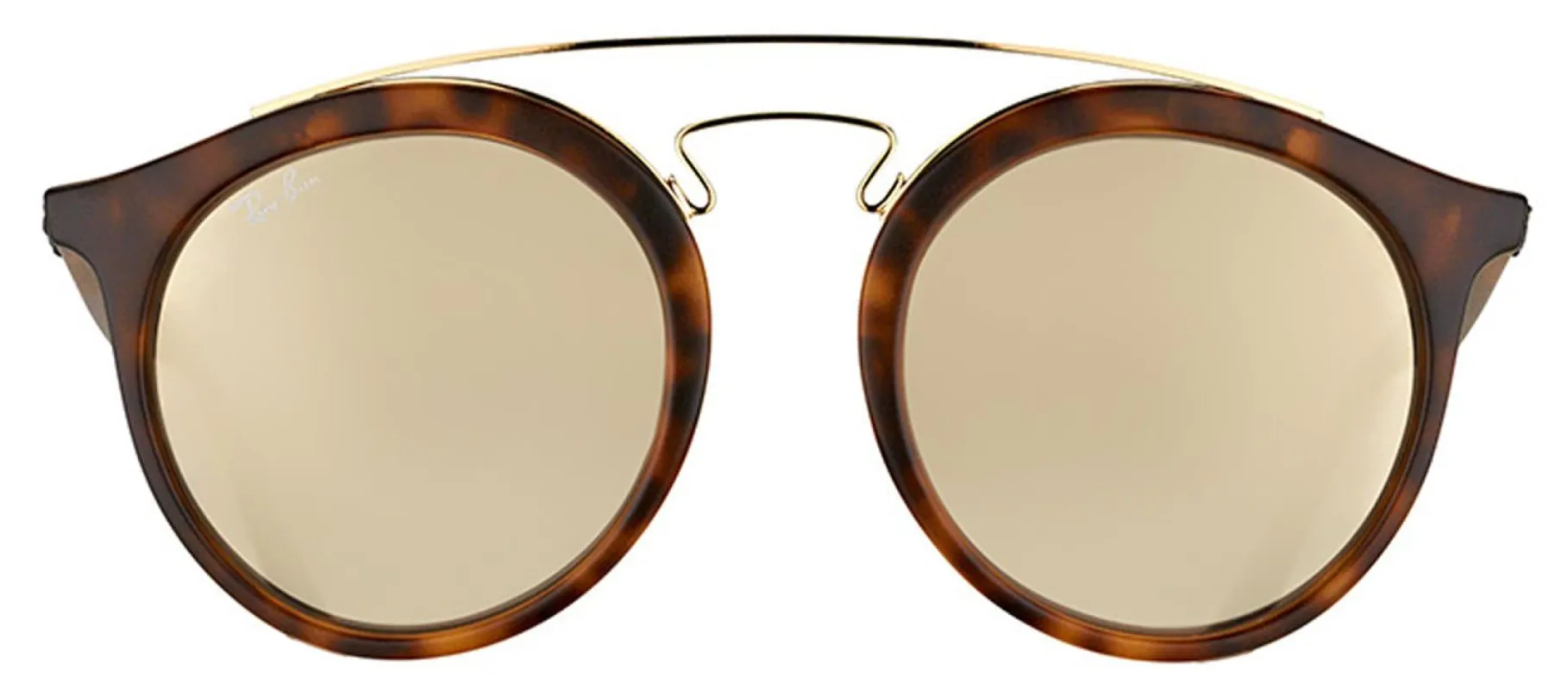 Ray-Ban RB 4256 60925A Fashion Plastic Tortoise/ Havana Sunglasses with Gold Mirror Lens sold by Gaffos