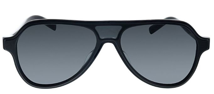 Dolce & Gabbana DG 4355F 501/87 Pilot Plastic Black Sunglasses with Grey Lens sold by Gaffos