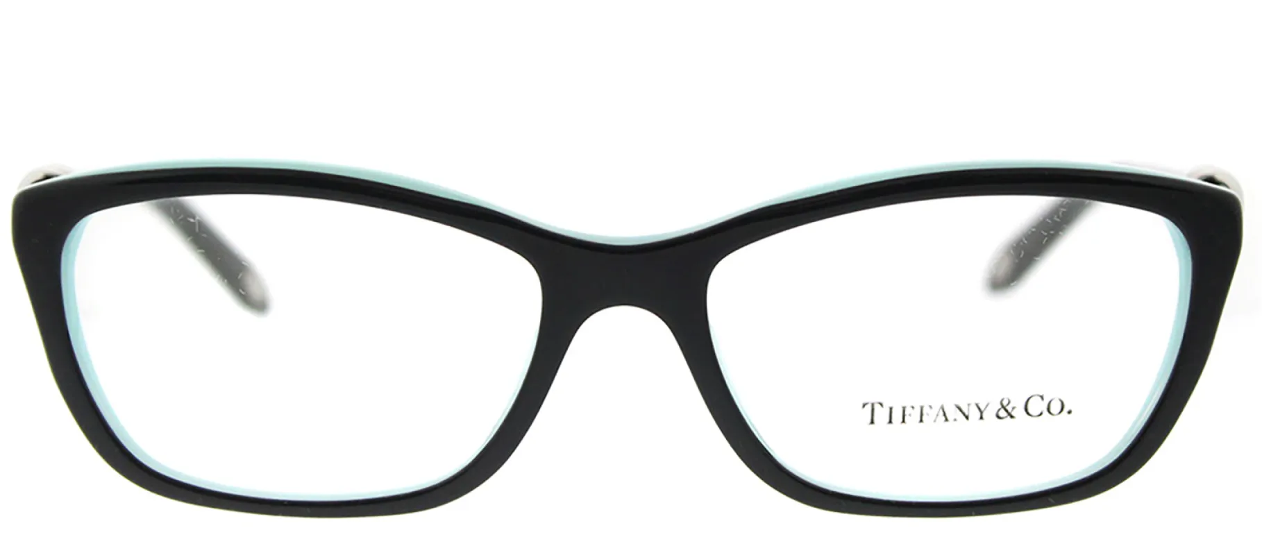 Tiffany & Co. TF 2074 8055 Cat-Eye Plastic Havana Eyeglasses with Logo Stamped Demo Lenses sold by Gaffos