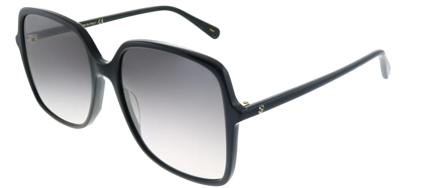 Gucci GG 0544S 001 Square Acetate Black Sunglasses with Grey Gradient Lens sold by Gaffos product image thumbnail 2