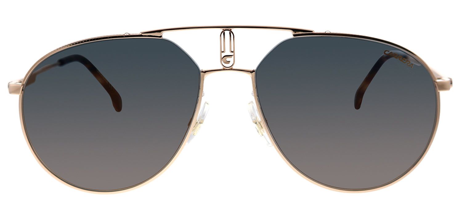 Carrera CA Carrera1025/S DDB JO Pilot Metal Gold Sunglasses with Brown Mirror Lens sold by Gaffos
