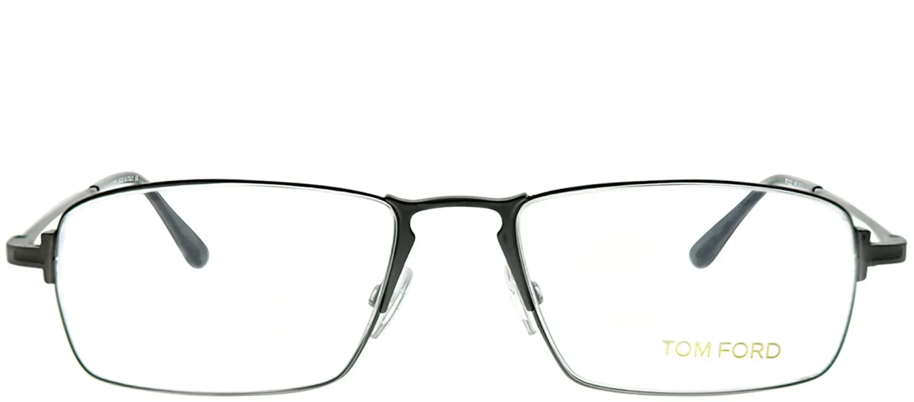 Tom Ford FT 5202 009 Rectangle Metal Ruthenium/ Gunmetal Eyeglasses with Demo Lens sold by Gaffos