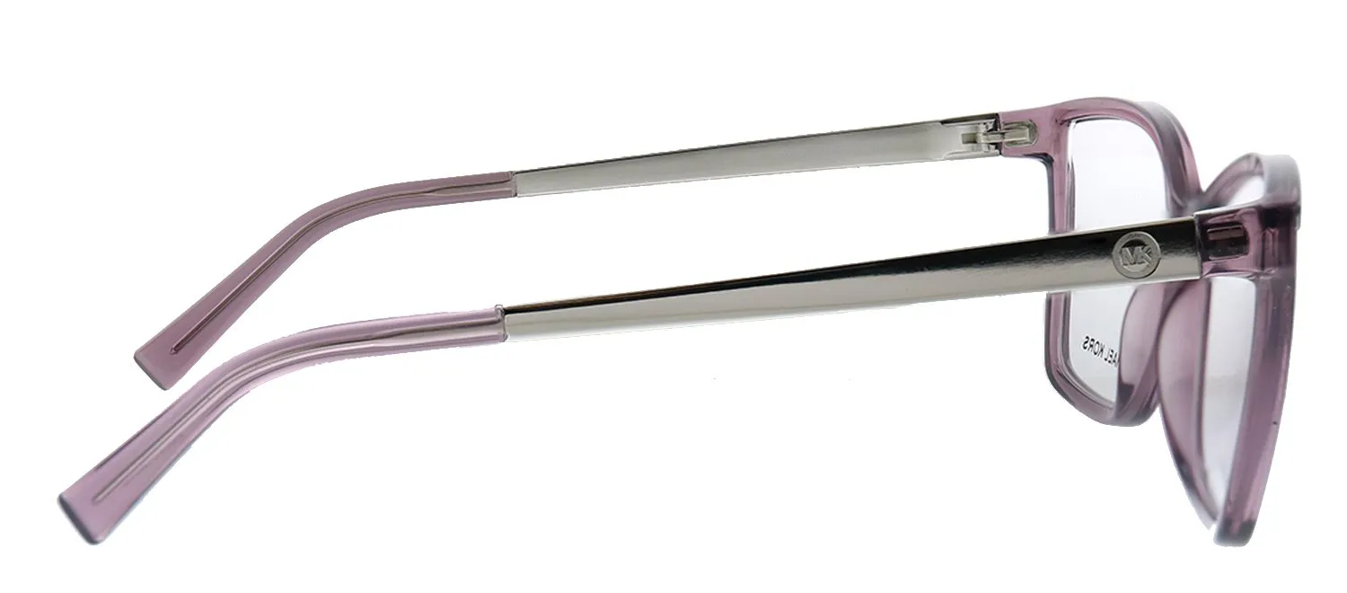 Michael Kors Caracas MK 4058 3502 Rectangle Plastic Pink Eyeglasses with Demo Lens sold by Gaffos product image thumbnail 3