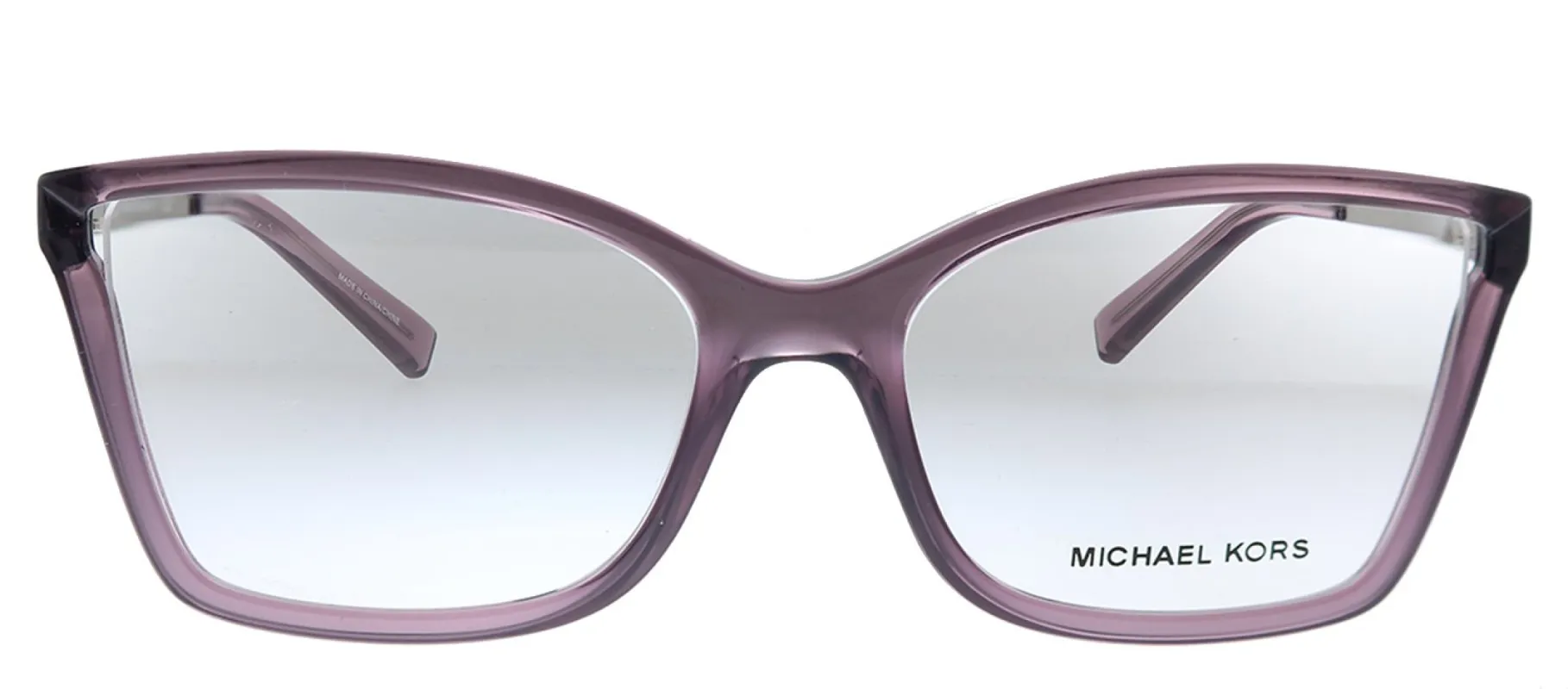 Michael Kors Caracas MK 4058 3502 Rectangle Plastic Pink Eyeglasses with Demo Lens sold by Gaffos