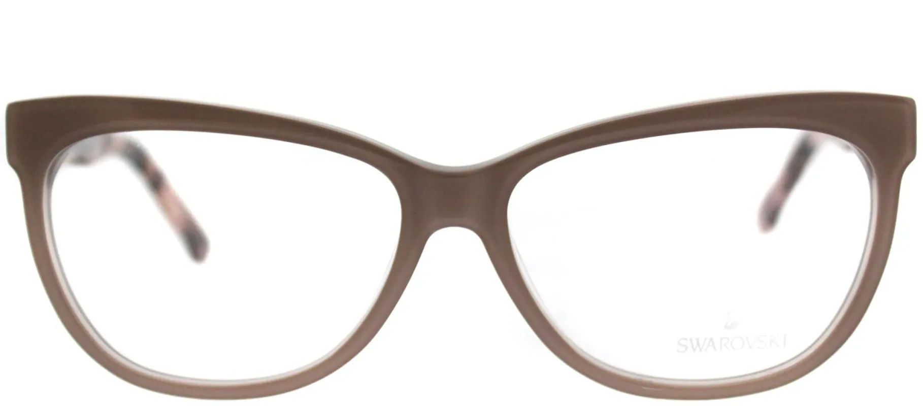 Swarovski SK 5091 072 Cat-Eye Plastic Pink Eyeglasses with Demo Lens made by Gaffos