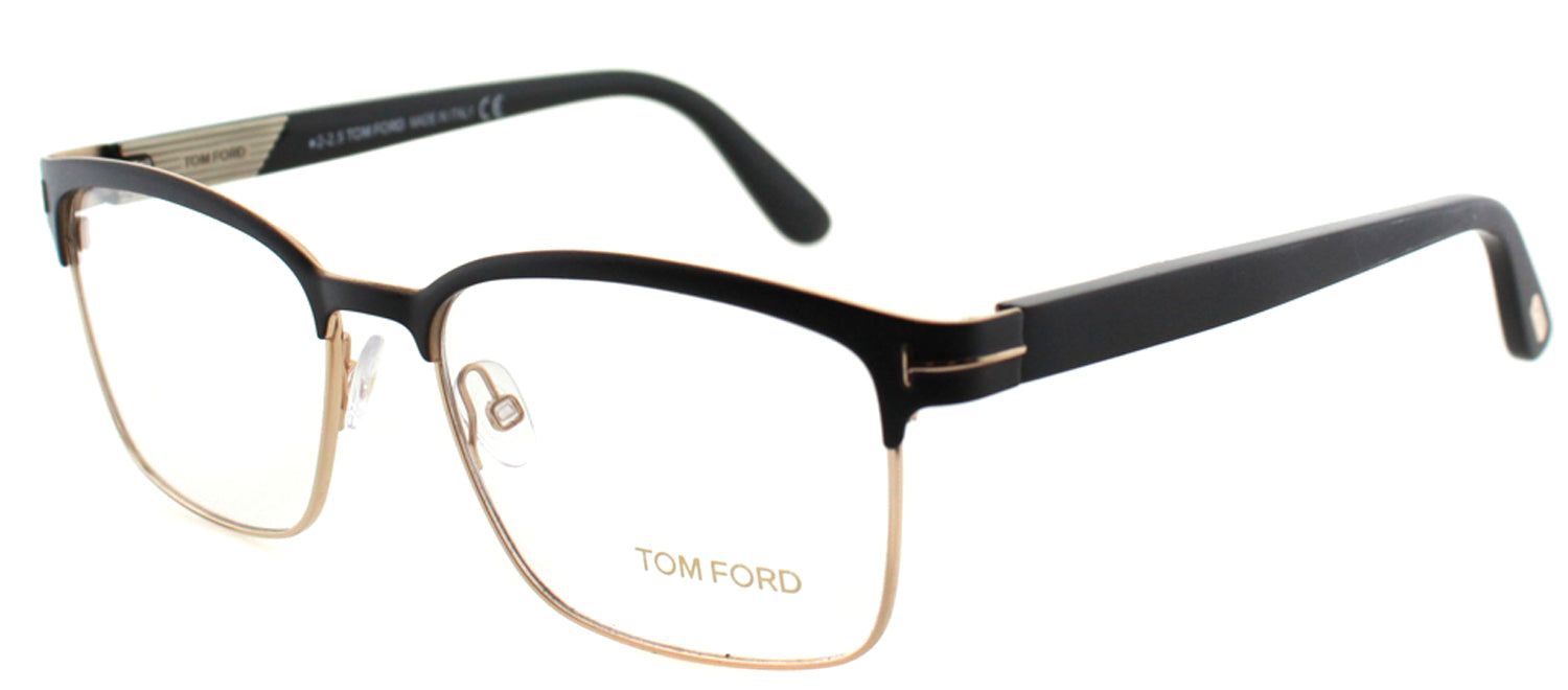Tom Ford FT 5323 002 Square Plastic Black Eyeglasses with Demo Lens sold by Gaffos product image thumbnail 2