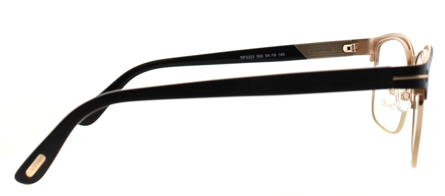 Tom Ford FT 5323 002 Square Plastic Black Eyeglasses with Demo Lens sold by Gaffos product image thumbnail 3