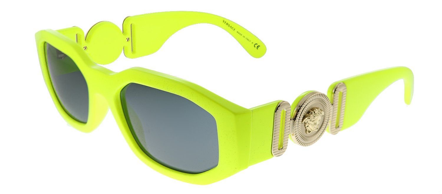 Versace VE 4361 532187 Square Plastic Yellow Sunglasses with Grey Lens sold by Gaffos product image thumbnail 2