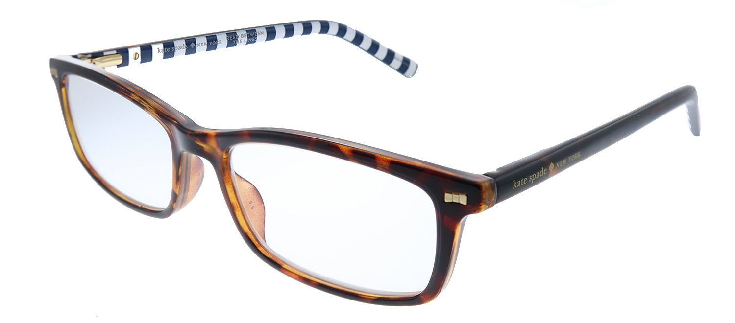 Kate Spade KS JODIE2 2VM Rectangle Plastic Havana Readers sold by Gaffos product image thumbnail 2