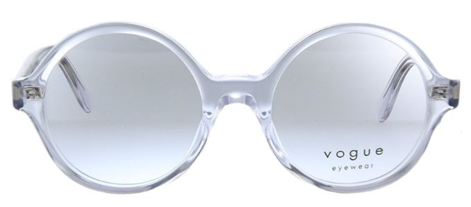 Vogue Eyewear VO 5395 W745 Round Plastic Clear Eyeglasses with Demo Lens sold by Gaffos