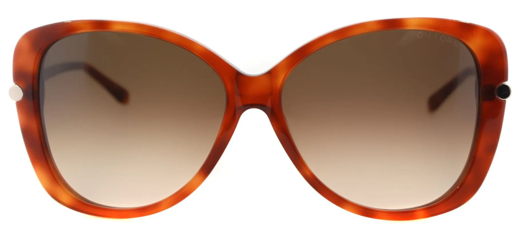 Tom Ford TF 324 56F Fashion Plastic Brown Sunglasses with Brown Gradient Lens sold by Gaffos