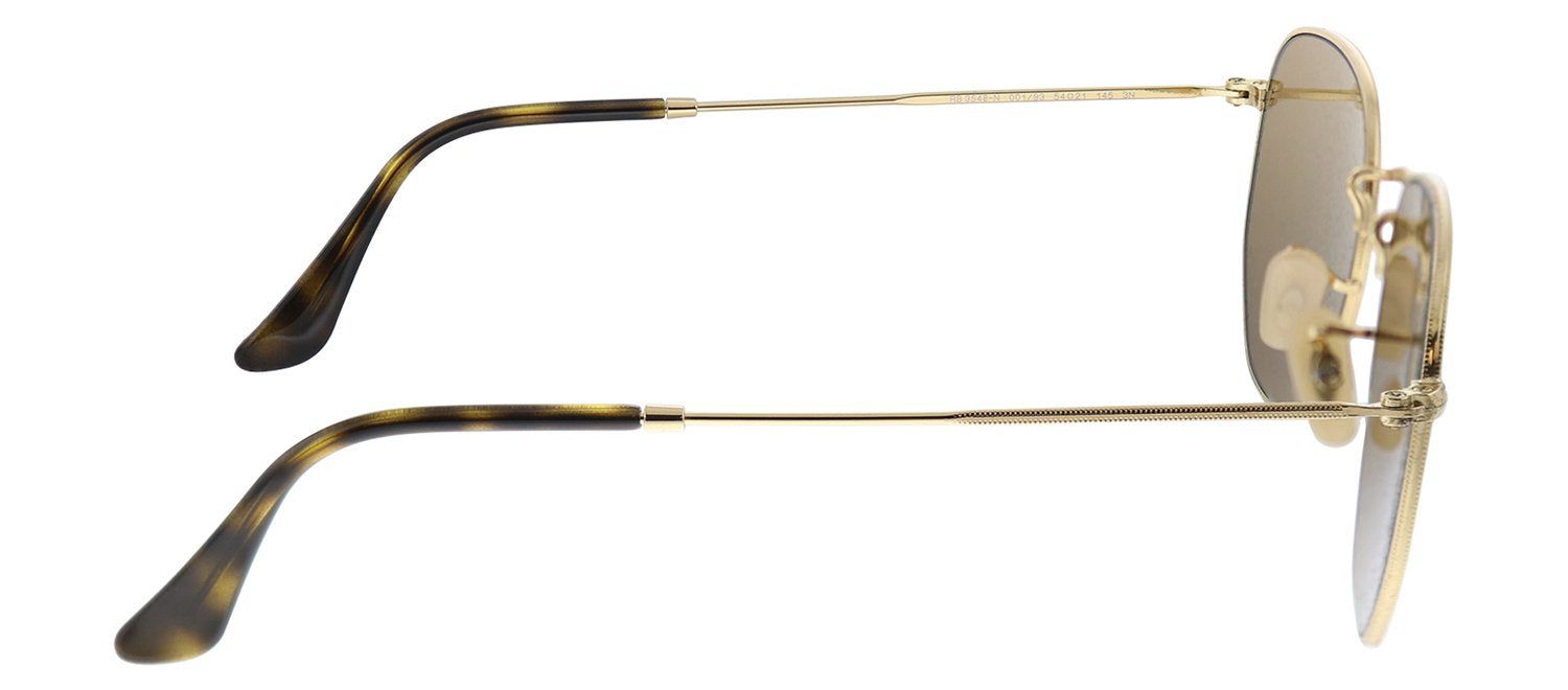 Ray-Ban RB 3548N 001/93 Geometric Metal Gold Sunglasses with Gold Flash Lens sold by Gaffos product image thumbnail 3