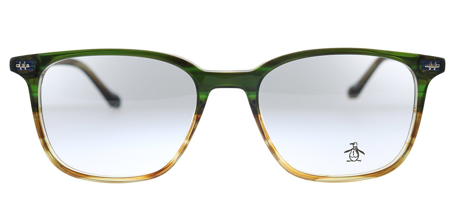 Original Penguin PE Hopper2.0 MD Square Plastic Green Eyeglasses with Demo Lens sold by Gaffos