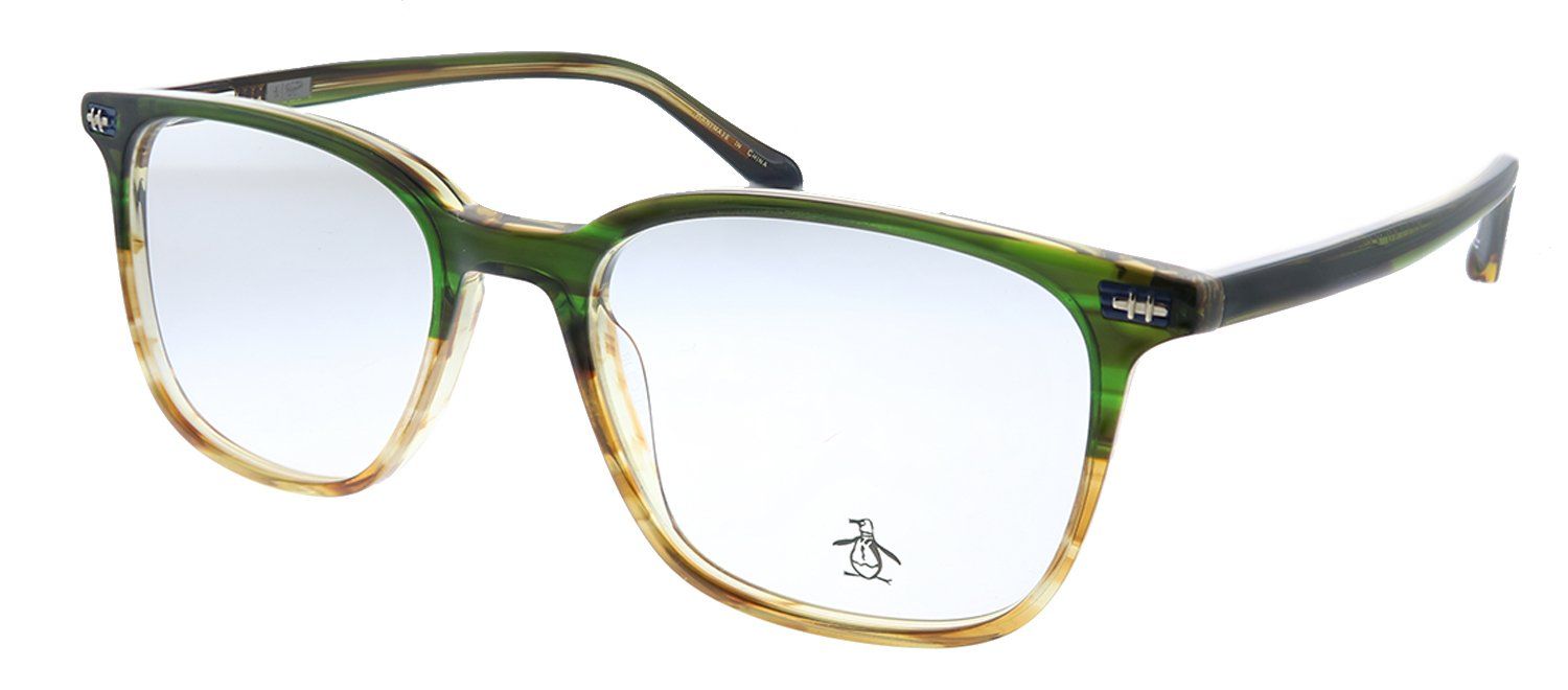 Original Penguin PE Hopper2.0 MD Square Plastic Green Eyeglasses with Demo Lens sold by Gaffos product image thumbnail 2