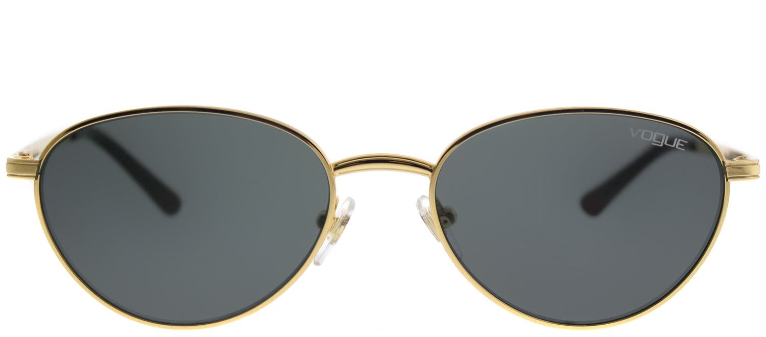 Vogue VO 4082S 280/87 Oval Metal Gold Sunglasses with Grey Lens sold by Gaffos