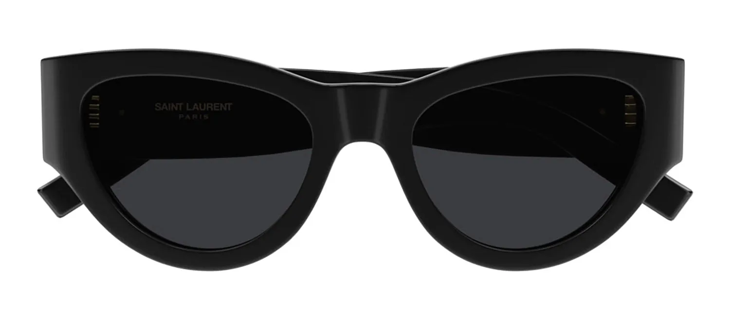 Saint Laurent SL M94 001 Cat-Eye Acetate Black Sunglasses with Grey Lens sold by Gaffos product image thumbnail 4