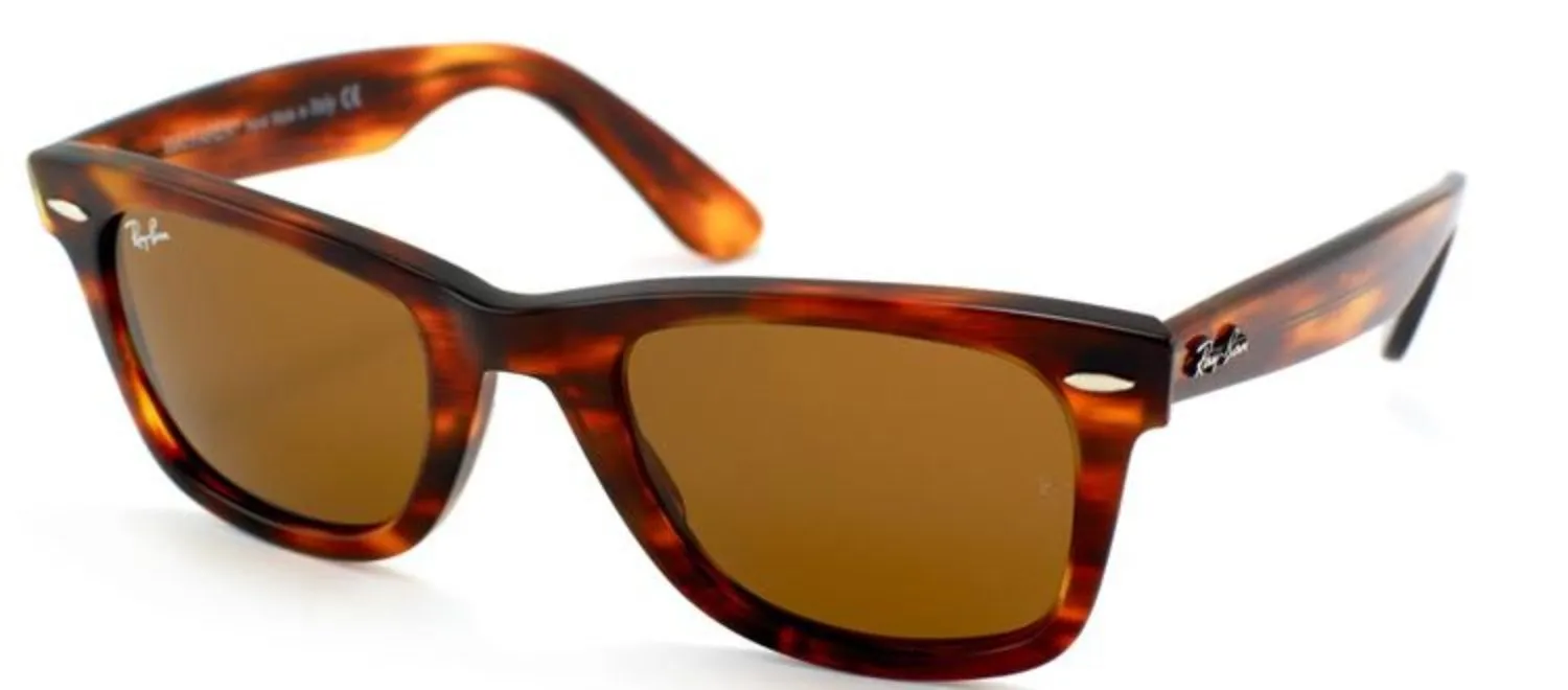 Ray-Ban Original Wayfarer RB 2140 954 Wayfarer Plastic Tortoise Sunglasses with Brown Lens sold by Gaffos product image thumbnail 2