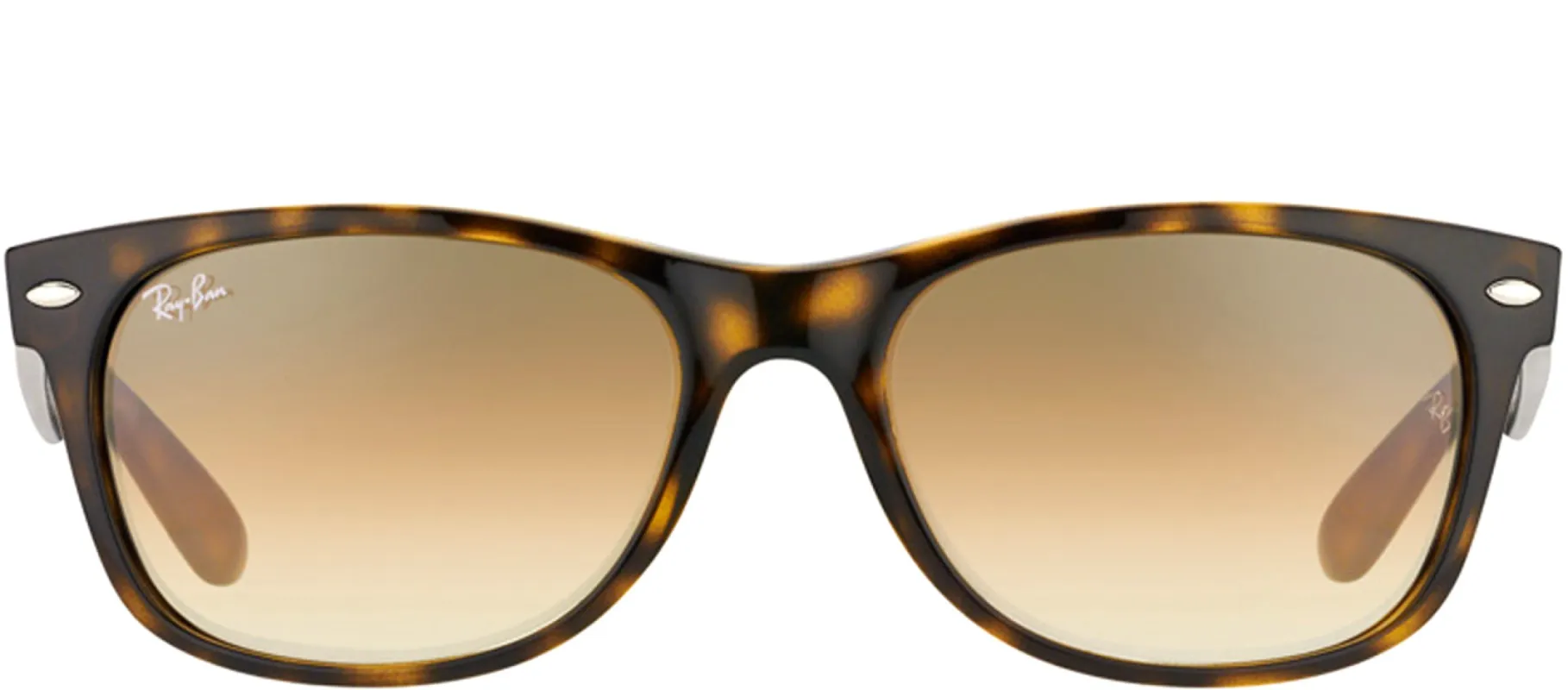 Ray-Ban New Wayfarer RB 2132 710/51 Wayfarer Plastic Brown Sunglasses with Brown Gradient Lens sold by Gaffos