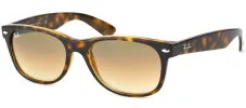 Ray-Ban New Wayfarer RB 2132 710/51 Wayfarer Plastic Brown Sunglasses with Brown Gradient Lens sold by Gaffos