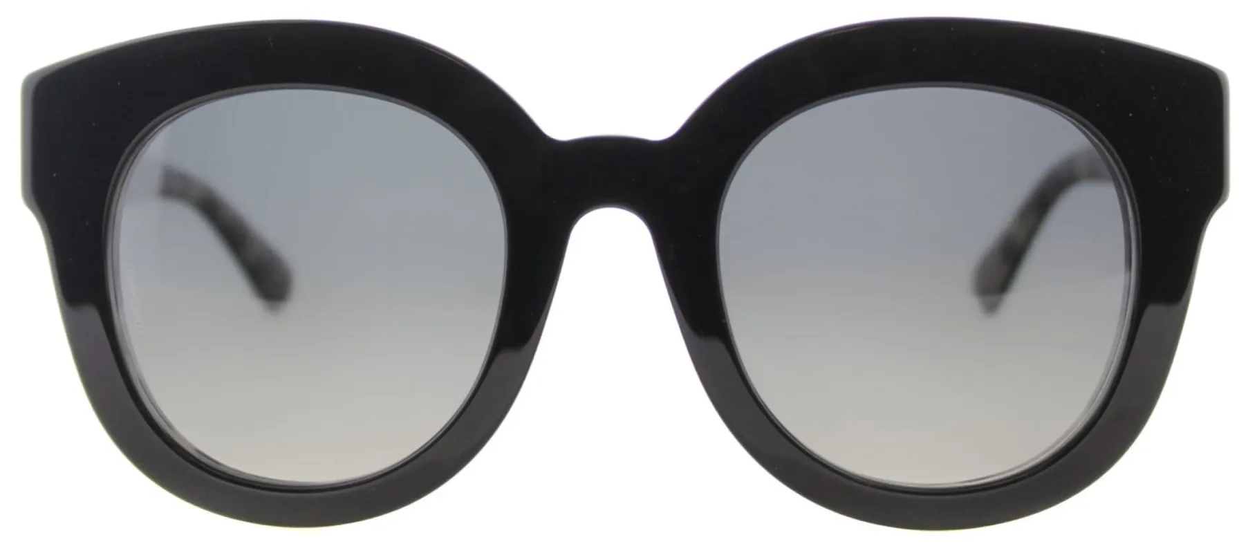 Dolce and Gabbana DG 4235 2857T3 Round Plastic Black Sunglasses with Grey Gradient Polarized Lens sold by Gaffos